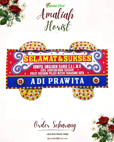 Papan Bunga Ucapan Selamat Bina Karya Jaya